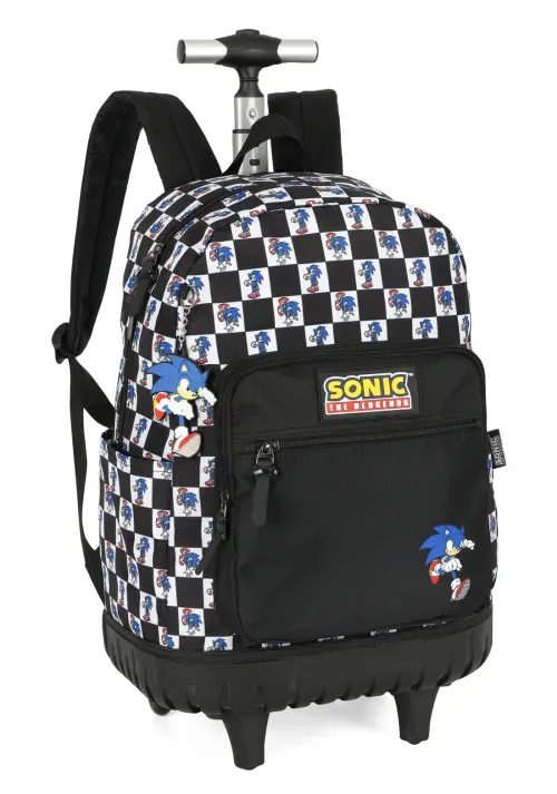 Mochila Car Sonic Preto Maxlog Mc47535so