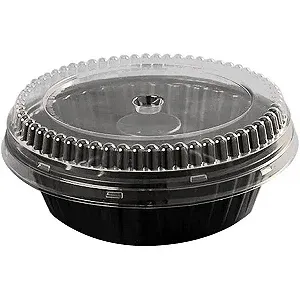 Porta G-234 Bolo Forneavel Com Tampa 1200ml 10 Unidades