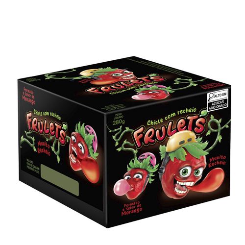 Chiclete Morango Frulets 40un