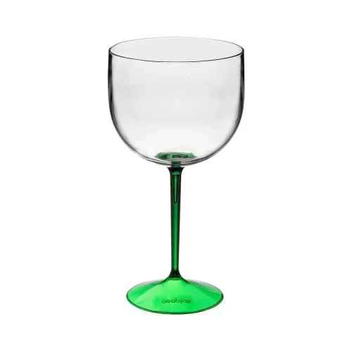 Taca Gin Shelby 500ml Bicolor Verde Esmeralda Neoplas