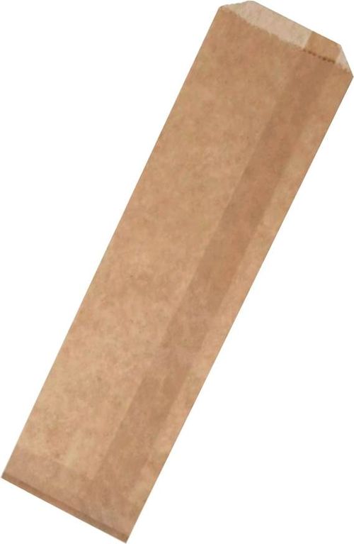 Saco Kraft Pardo Talher 07x25 Pluma C/500