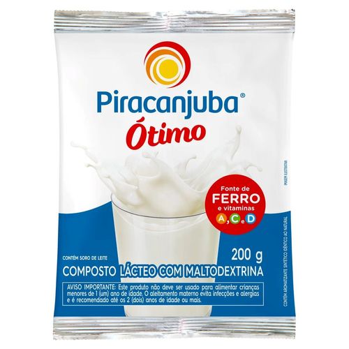Lata Composto Lacteo Zero Lactose Piracanjuba 380g