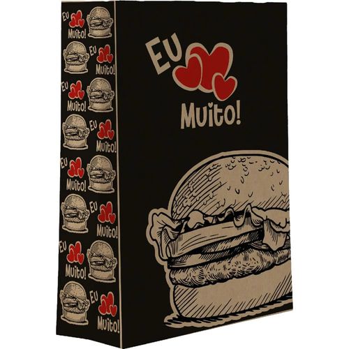 Saco de Papel Kraft 90x48 Gg Liso Leal Emb 50 Pecas