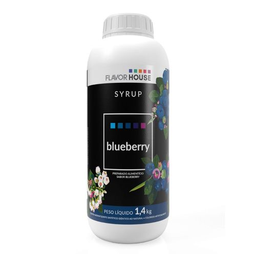Xarope Sabor Blueberry Flavor House 1,4kg