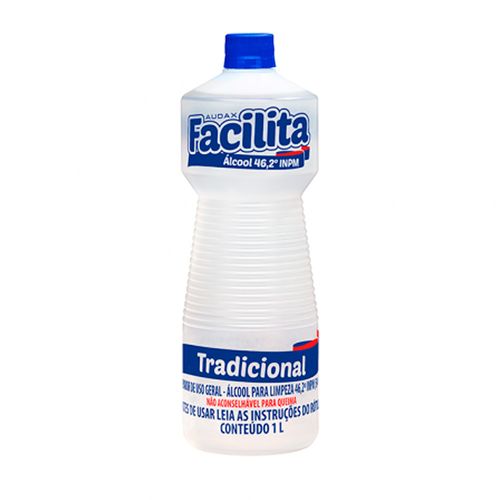 Alcool Liquido 46 Inpm 1l Neutro Facilita