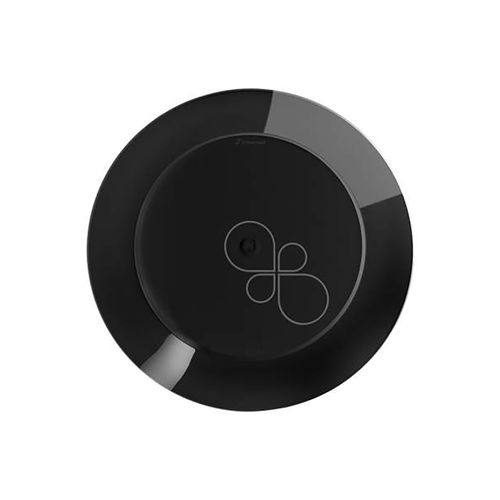 Prato Plastico Descartavel Redondo 21cm Preto Strawplast C/10 Unidades