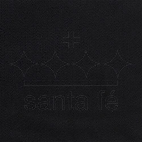 Feltro Liso Cor Preto Tamanho 50x70 180g Santa Fe