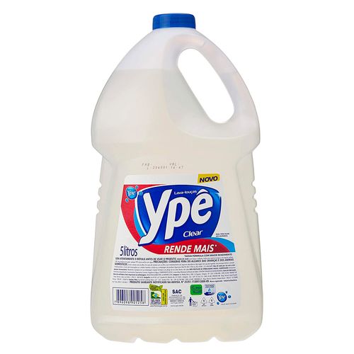 Detergente Liquido Clear 5l Ype