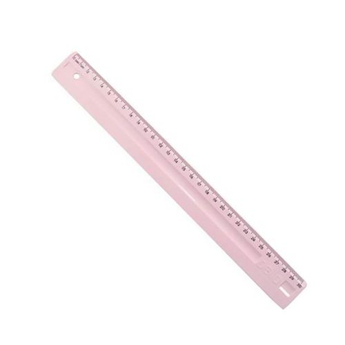 Regua de 30cm Serena Rosa - Dello