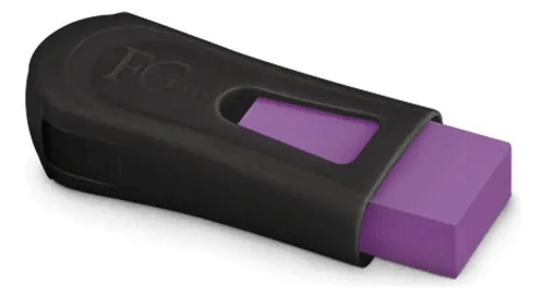 Apontador C/ Deposito e Borracha Mix Blackneon Bl Faber Castel Verde