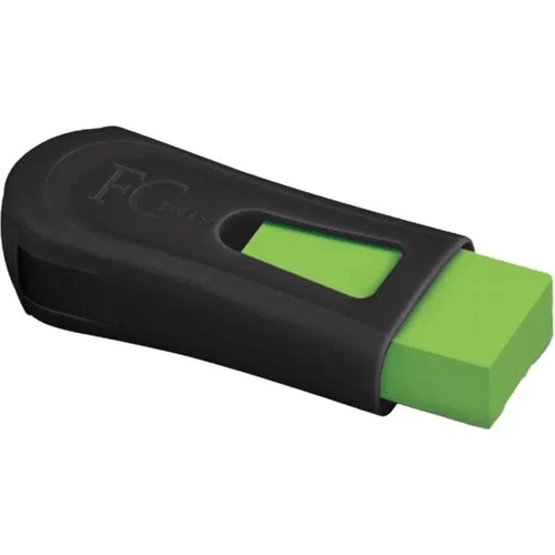 Apontador C/ Deposito e Borracha Mix Blackneon Bl Faber Castel Rosa