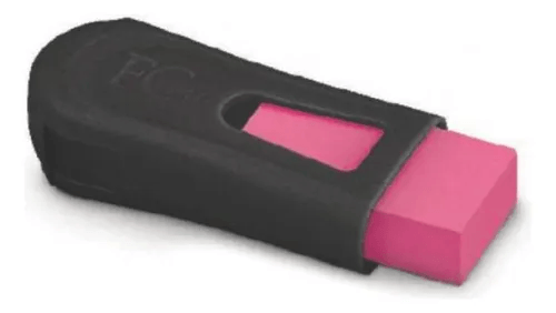Apontador C/ Deposito e Borracha Mix Blackneon Bl Faber Castel Branco