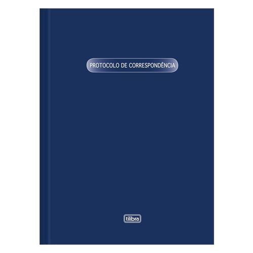 Livro Protocolo Correspondencia 52fl Tilibra