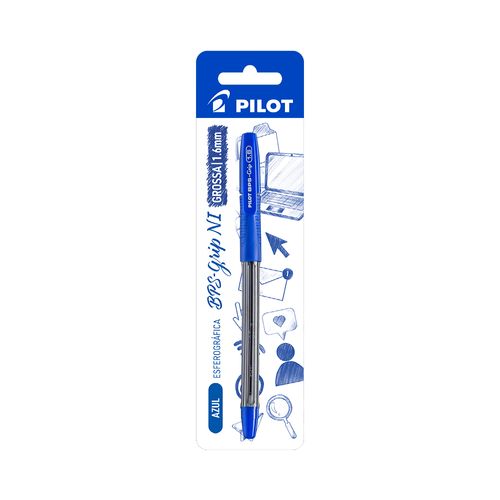 Caneta Esferografica Bps-grip 1.6 Azul Pilot