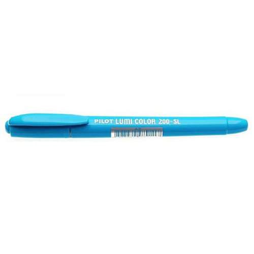 Marca Texto Lumi Color 200-sl Azul Pilot Blister Com 1 Unidade
