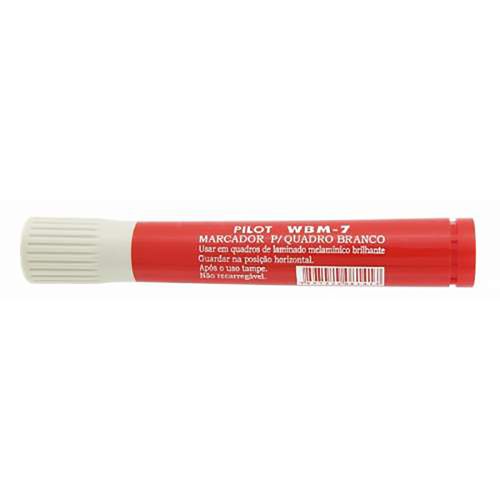 Pincel de Quadro Branco Wbm-7 Vermelho Pilot Blister