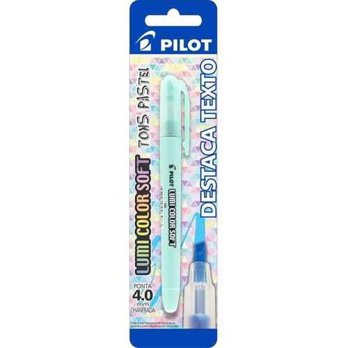Marca Texto Lumi Color Soft Verde Pastel Blister Pilot