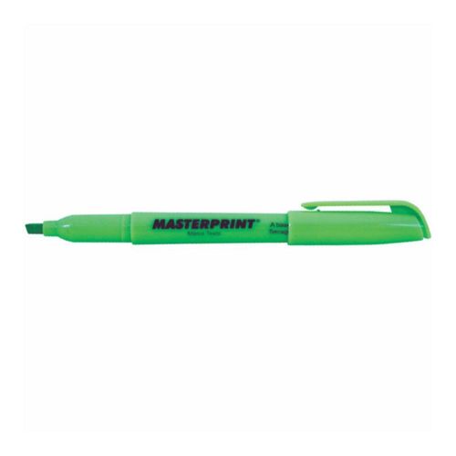 Marca Texto Verde Master Print