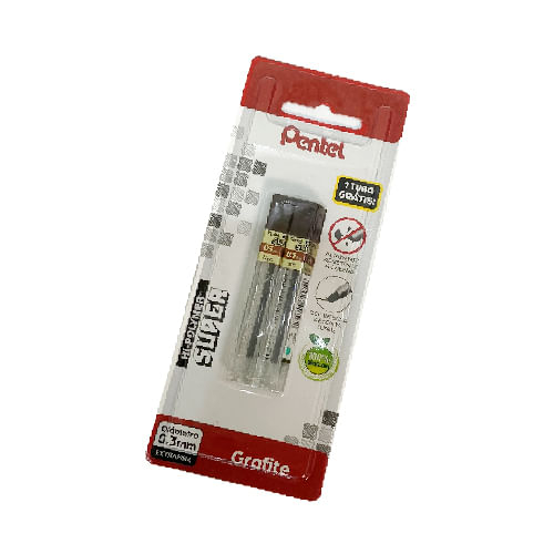 Mina P/ Lapiseira 0,3mm H C/12 1 Tubo Gts Pentel