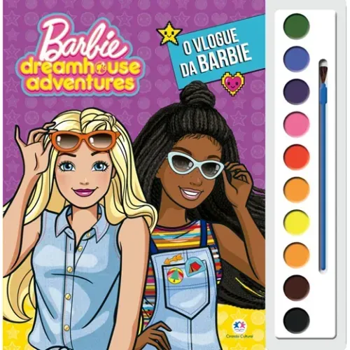 Livro Barbie o Vlogue da Barbie Aquarela Ciranda