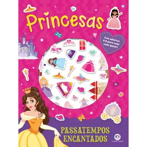 Livro Princesas Passatempos Encantados Ciranda