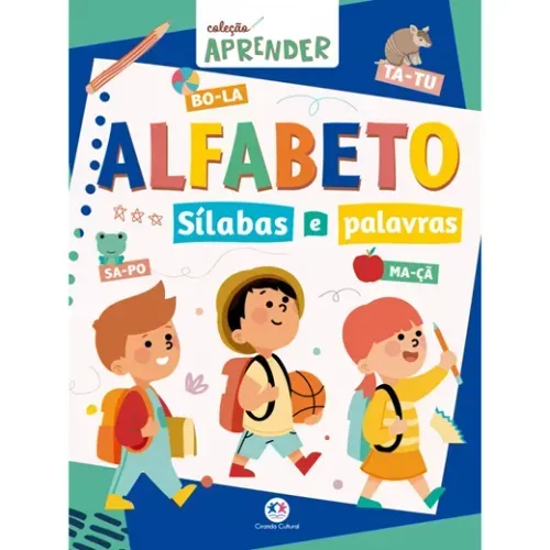 Livro Alfabeto Silabas e Palavras Ciranda