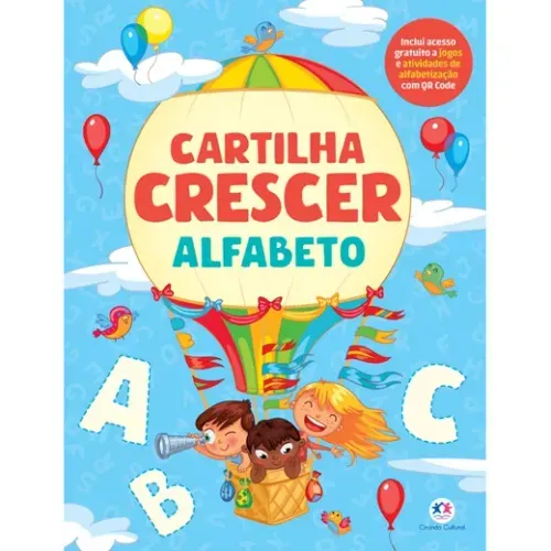 Livro Cartilha Crescer Alfabeto Ciranda