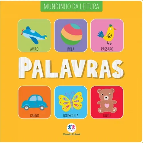 Livro Cartonado Palavras Ref9640 Ciranda