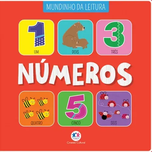 Livro Cartonado Numeros Ref9639 Ciranda