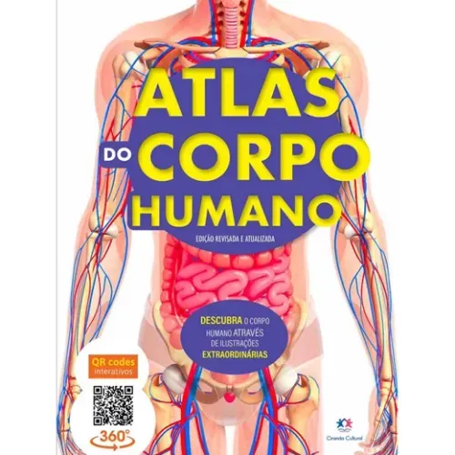 Livro Atlas do Corpo Humano Ciranda