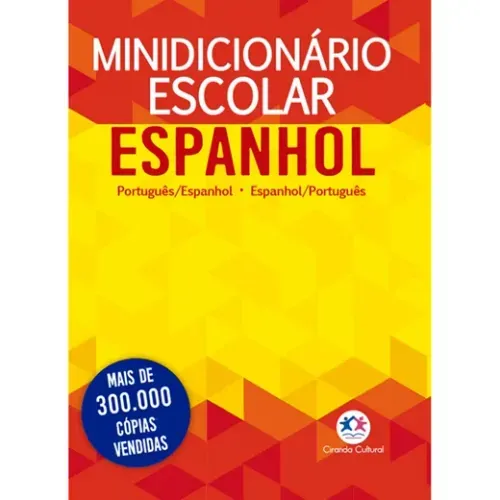 Livro Minidicionario Esc Espanhol Ciranda.