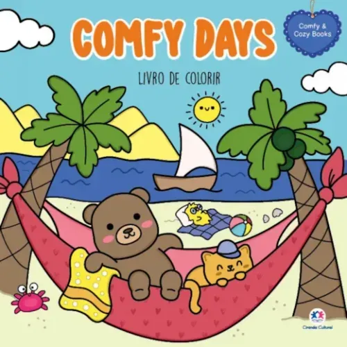 Livro Comfy Days Para Colorir Ciranda