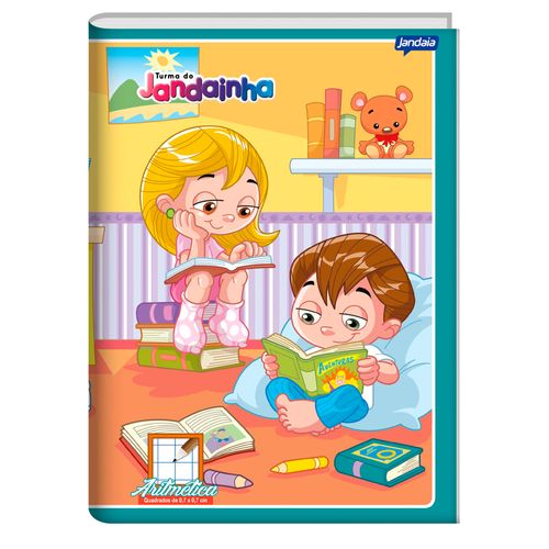 Caderno Brochurao Aritmetica Plus Capa Dura 40 Folhas - Jandainha