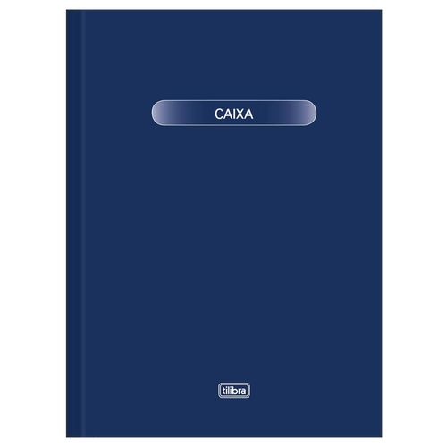 Livro Caixa Capa Dura Pequeno 50fls Tilibra