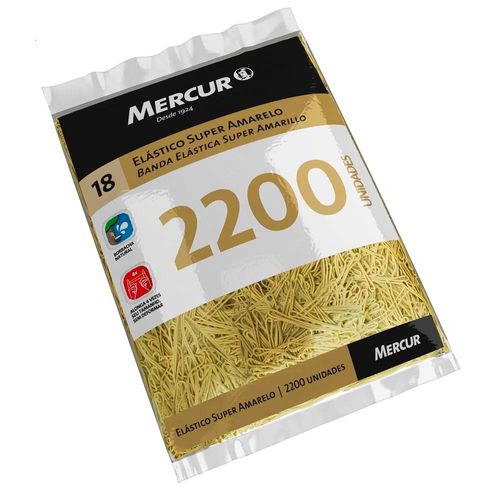 Elastico Superamarelo 18 Com 2200 Un - Mercur