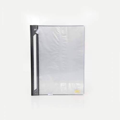 Pasta Catalogo A4 Com Frente Transparente Com 10 Envelopes Preta Dac
