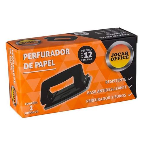 Perfurador 2 Furos 12fls - Jocar