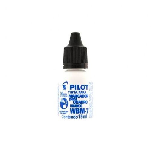 Tinta P/ Pincel de Quadro Branco Wbm-7 Preto 15ml Pilot