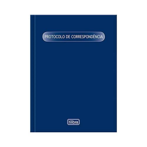 Livro Protocolo Correspondencia 104fls Tilibra
