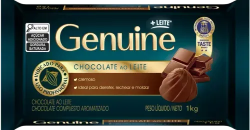 Chocolate Ao Leite Genuine 1kg