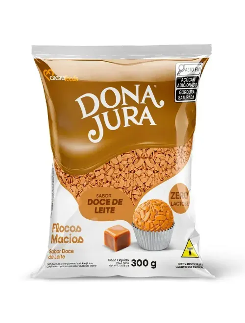 Flocos Macios Chocolate Dona Jura 400g
