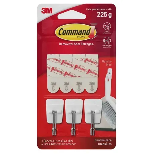 Gancho Command Utensil Hook 3m